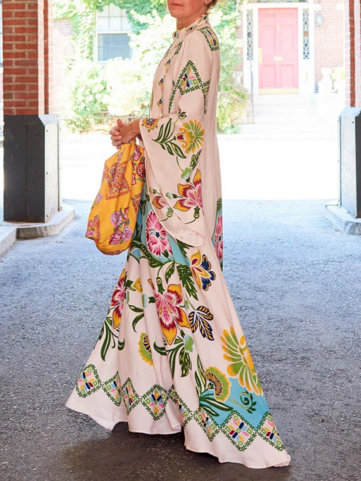 Eileen - Floral Long Sleeve Maxi Dress