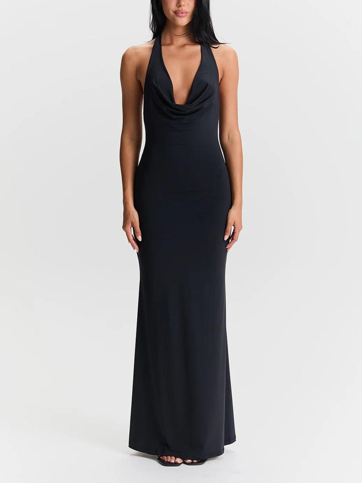 Harper Pearl Chains Maxi Dress
