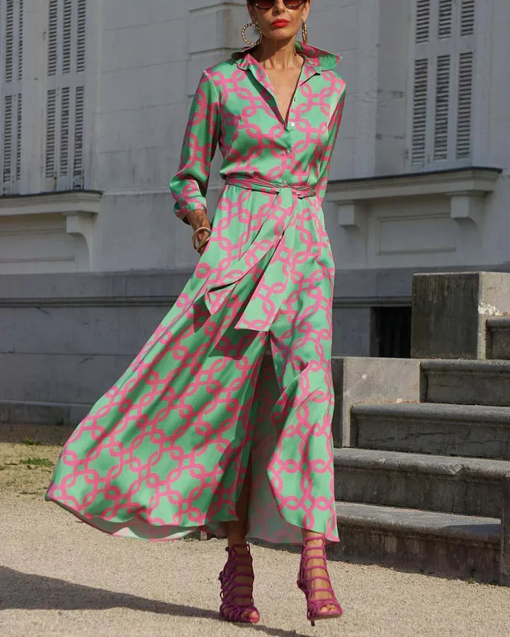 "JULIETTE" Elegant Long Sleeve Dress