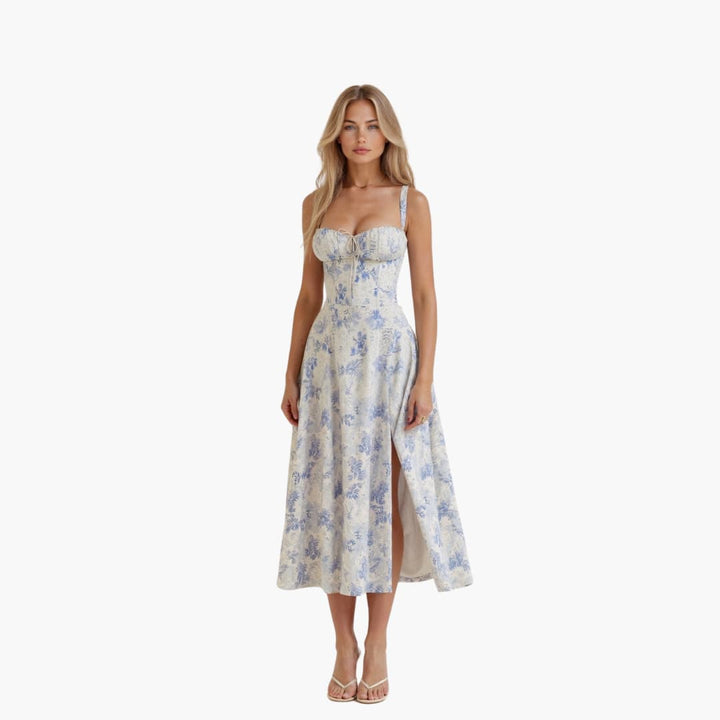 Stella | Women's Light Flowy Midi Dress