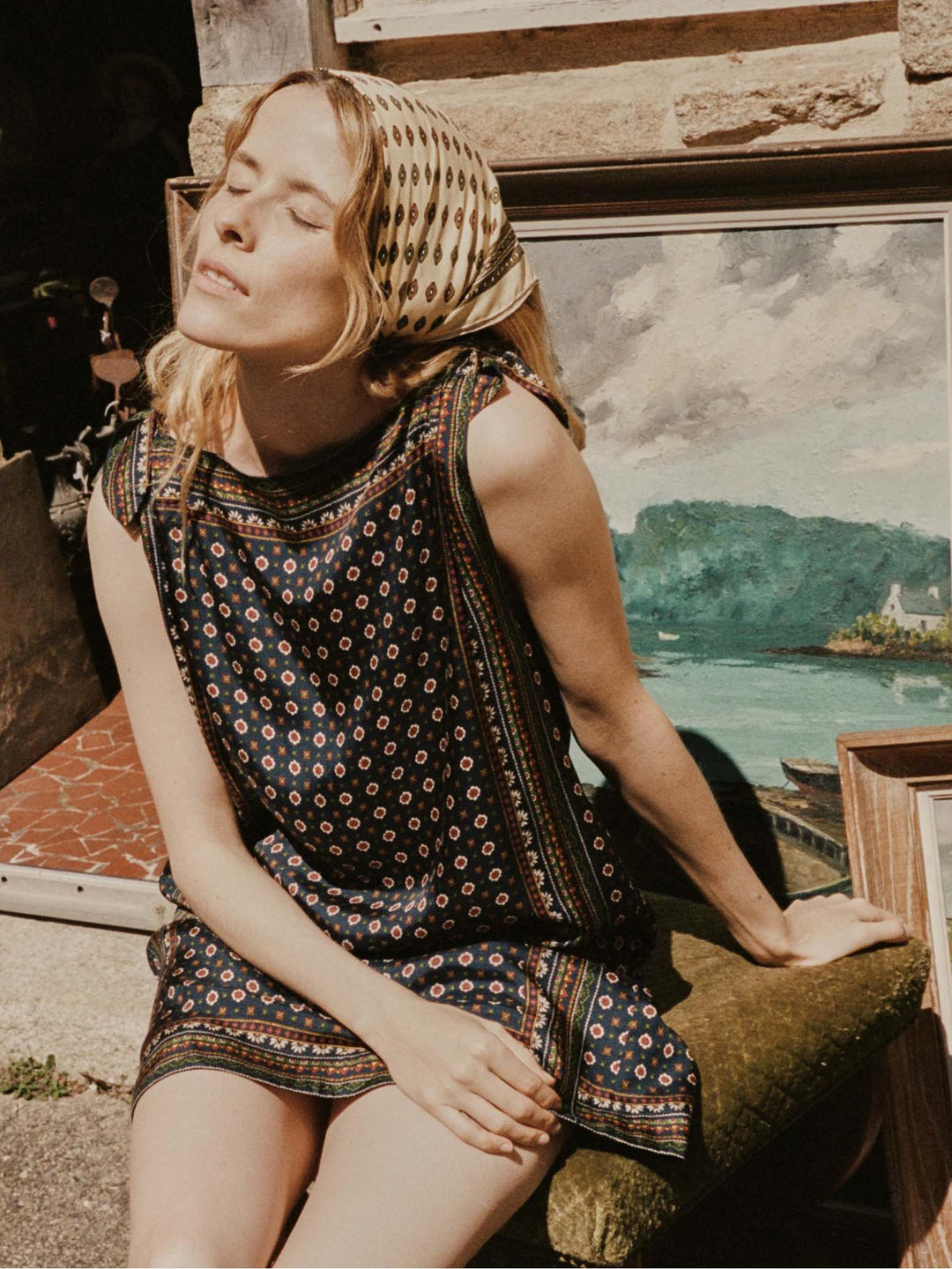 Montmartre Foulard Mini Dress