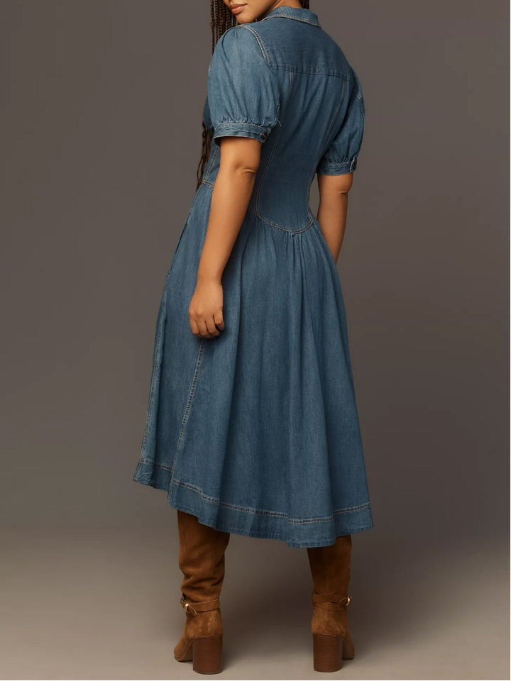 Perrus Jeans Midi Dress