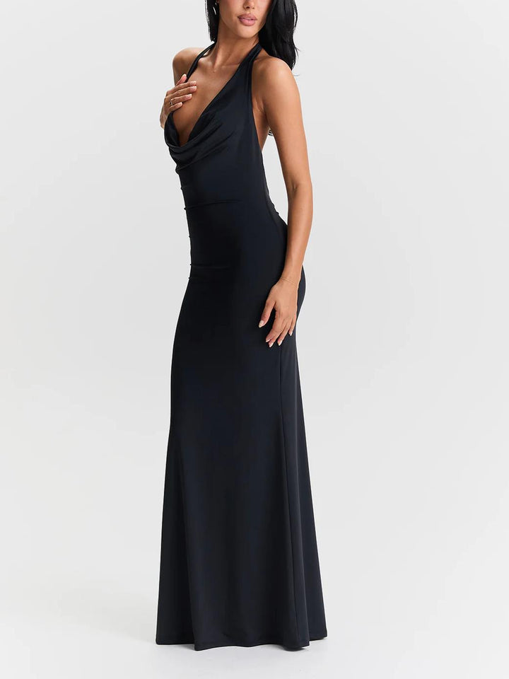 Harper Pearl Chains Maxi Dress