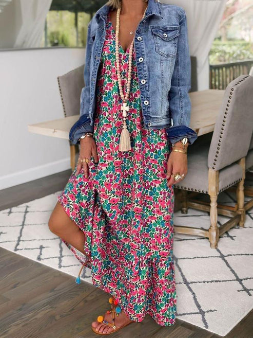 An elegant dress with a light silhouette - for the most sophisticated looks