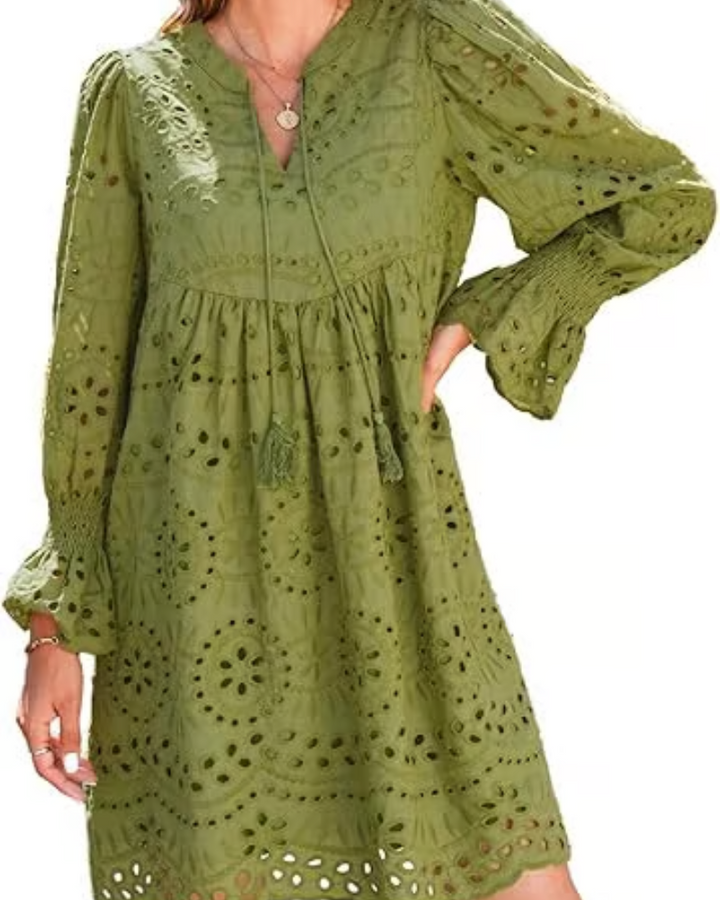 ARANIE - CASUAL LACE DRESS