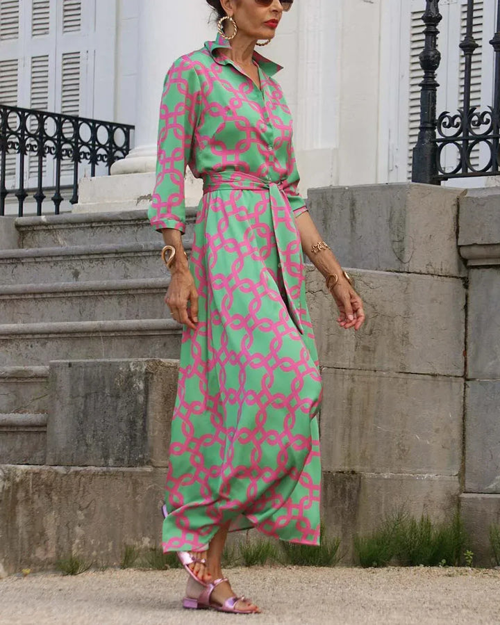 "JULIETTE" Elegant Long Sleeve Dress