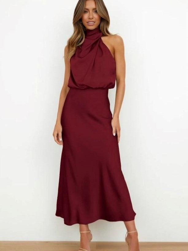 Grace Elegant Silk Dress