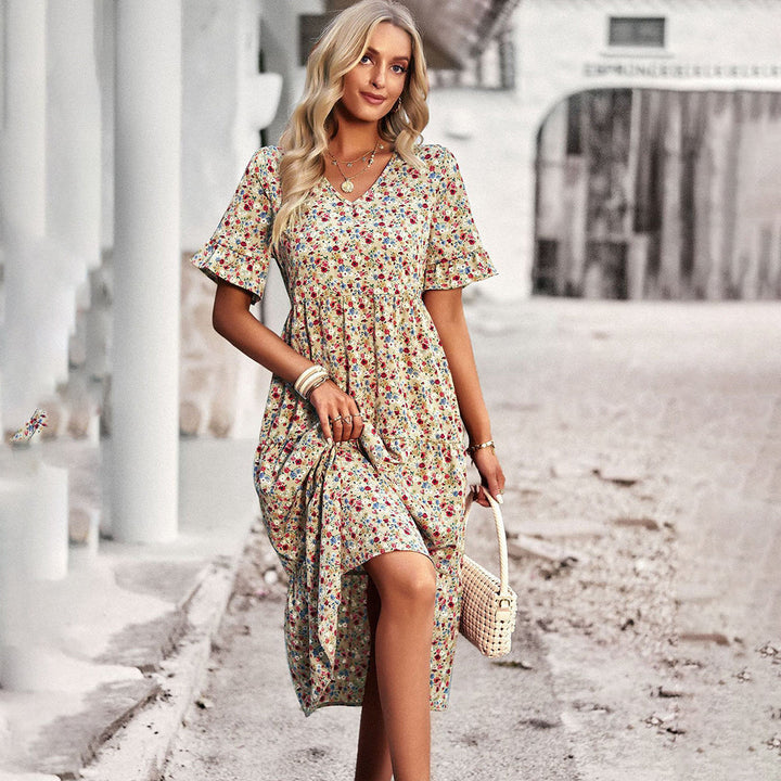 Emery Floral Summer Midi Dress
