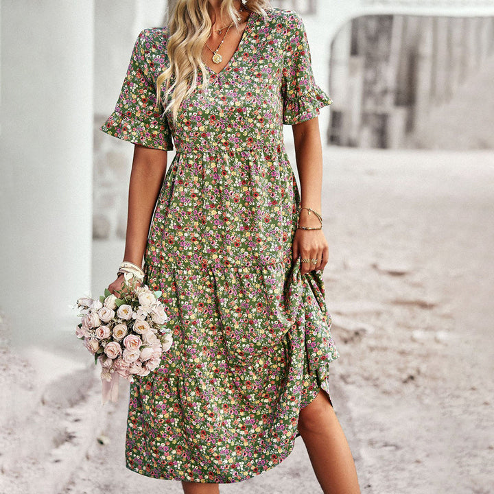 Emery Floral Summer Midi Dress