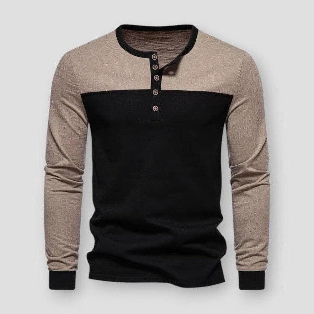 Moon Madrid Vallejo Henley T-shirt