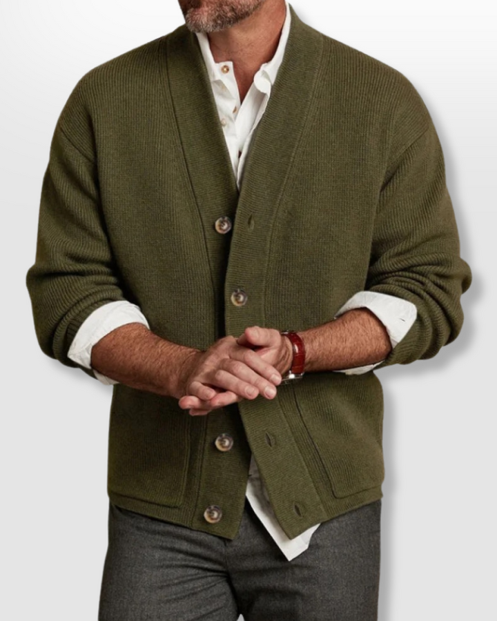 Dean™ | Classic Collar Cardigan