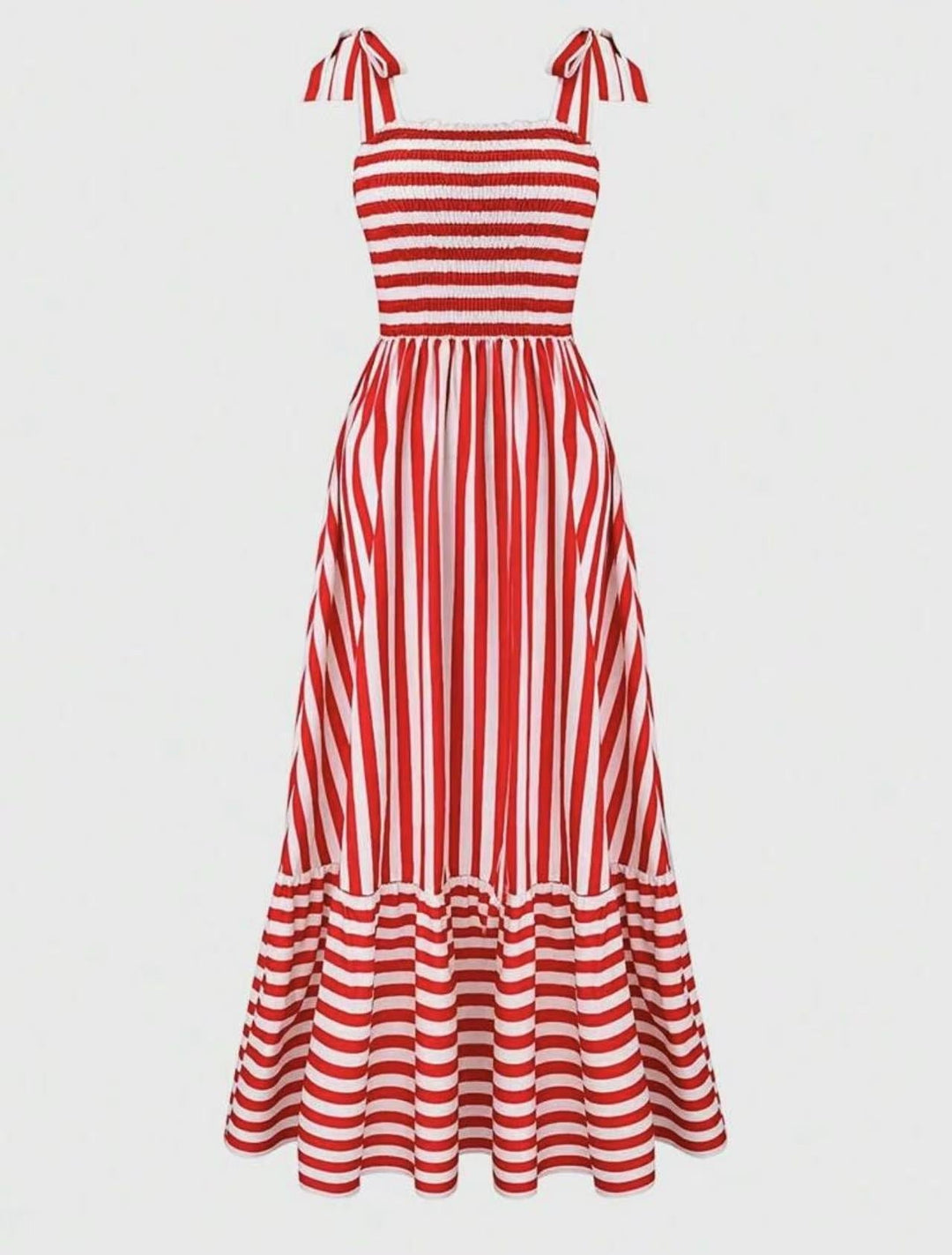 Valentina Fashionable Striped Dress