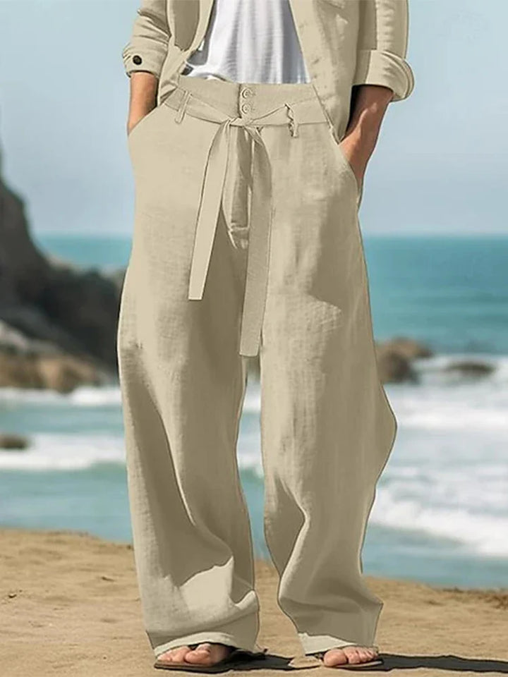 Miran - Coastal Linen Trousers