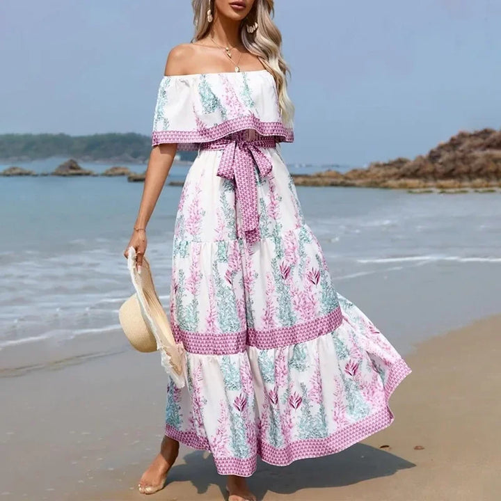 Amara Off-Shoulder Maxi Dress