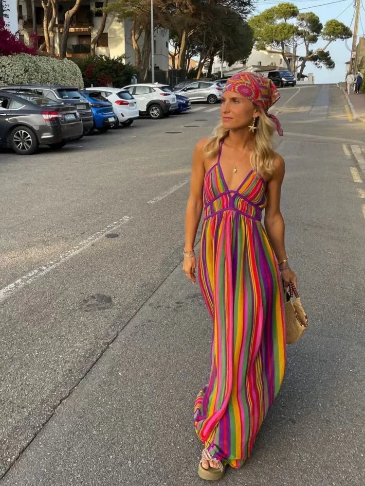 Evalina | Stylish Summer Maxi Dress