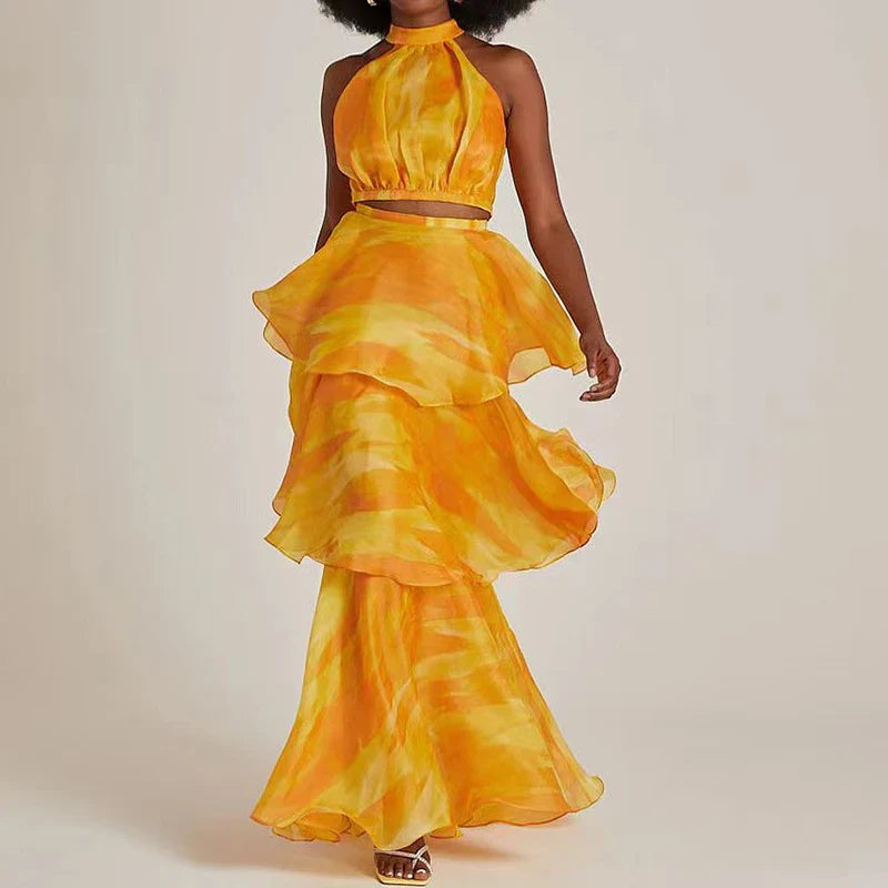 Lessy | Stylish Floral Two-Piece Set