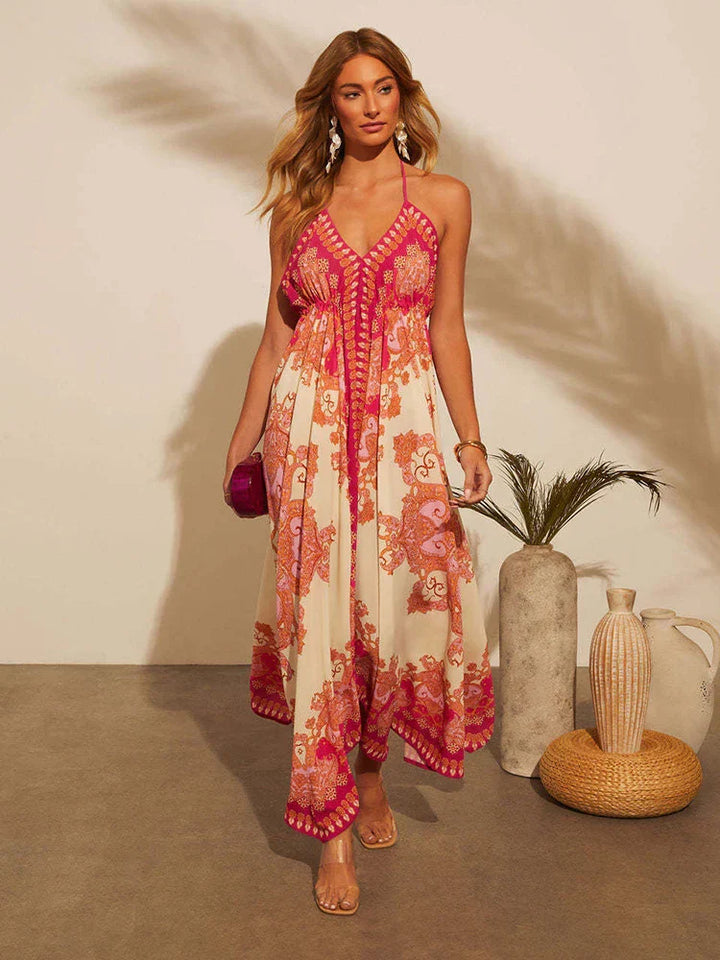 Valeria Bohemian Maxi Dress
