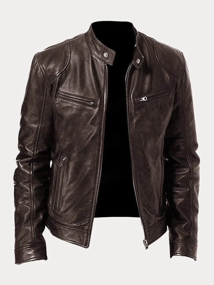 Rino™ | Casual Leather Jacket for Ultimate Comfort