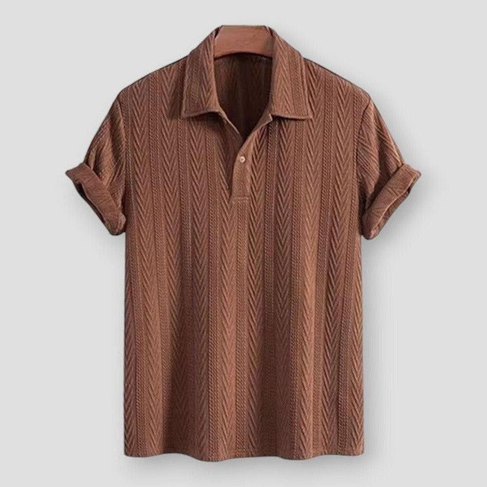 Saint Martin Cadillac Textured Polo Shirt
