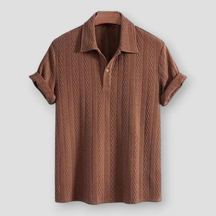 Saint Martin Cadillac Textured Polo Shirt