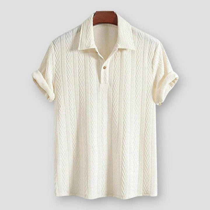 Saint Martin Cadillac Textured Polo Shirt