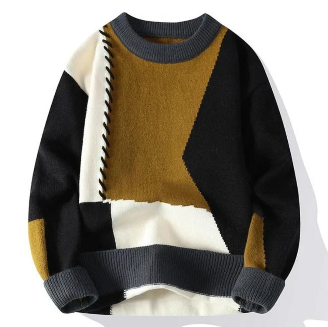 Olav™ | Patchwork Sweater