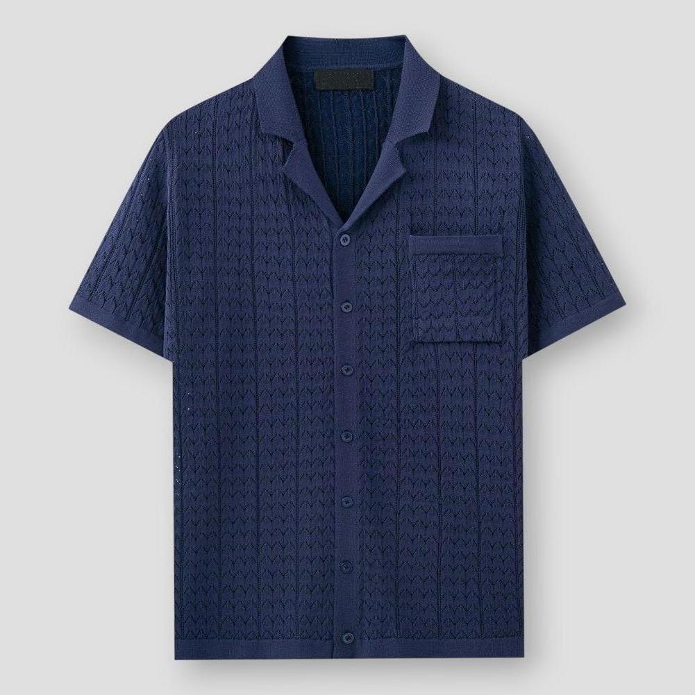 Sky Madrid Littleton Knitted Polo Shirt