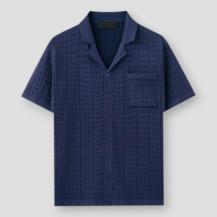 Sky Madrid Littleton Knitted Polo Shirt