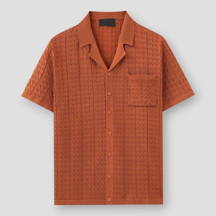 Sky Madrid Littleton Knitted Polo Shirt