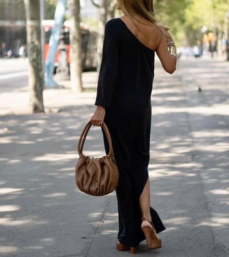 Fiona Elegant Off-Shoulder Dress