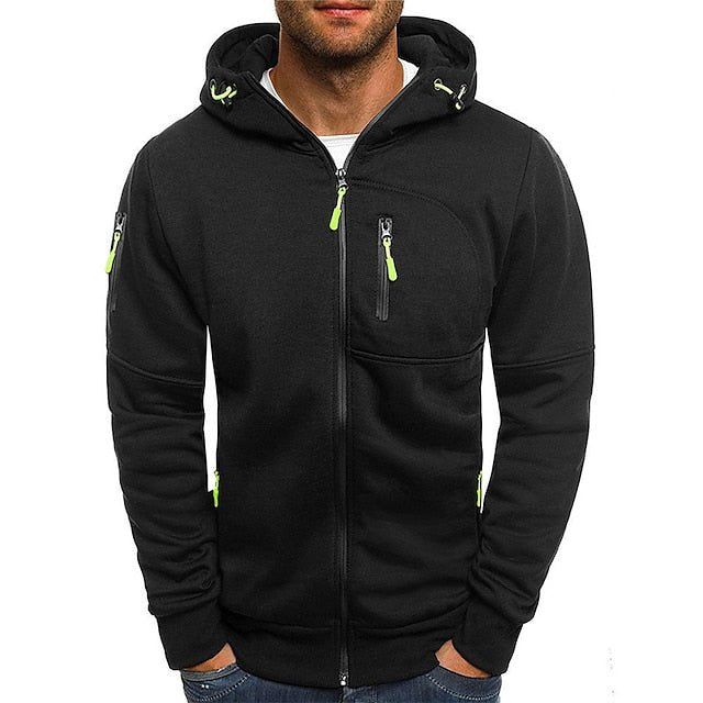 Jeff™ | Elegant Slim Fit Zip-Up Hoodie