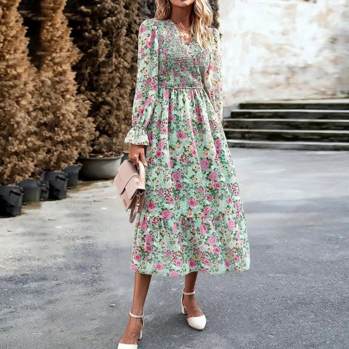 "Anya" Floral Summer Dress