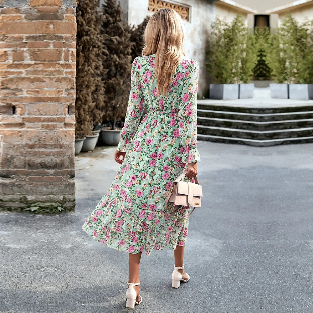 "Anya" Floral Summer Dress