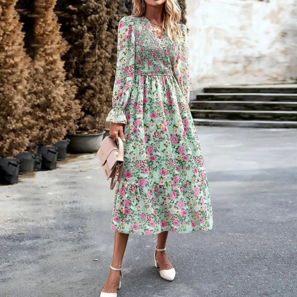 "Anya" Floral Summer Dress