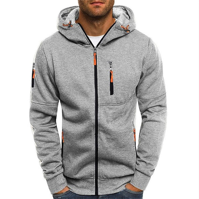 Jeff™ | Elegant Slim Fit Zip-Up Hoodie